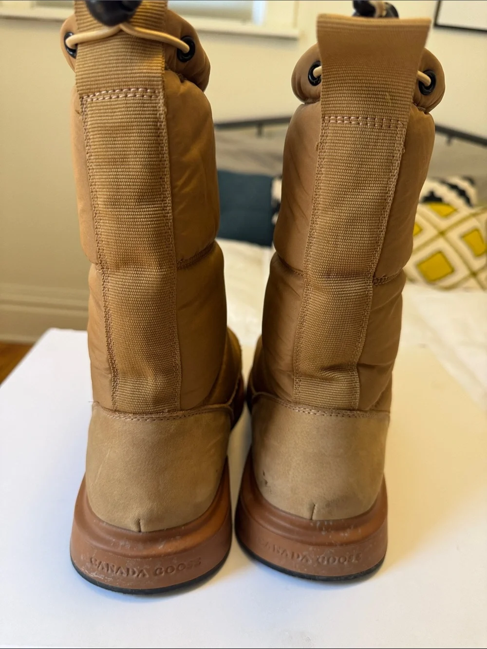 Canada Goose men’s crofton fold down puffer boot
